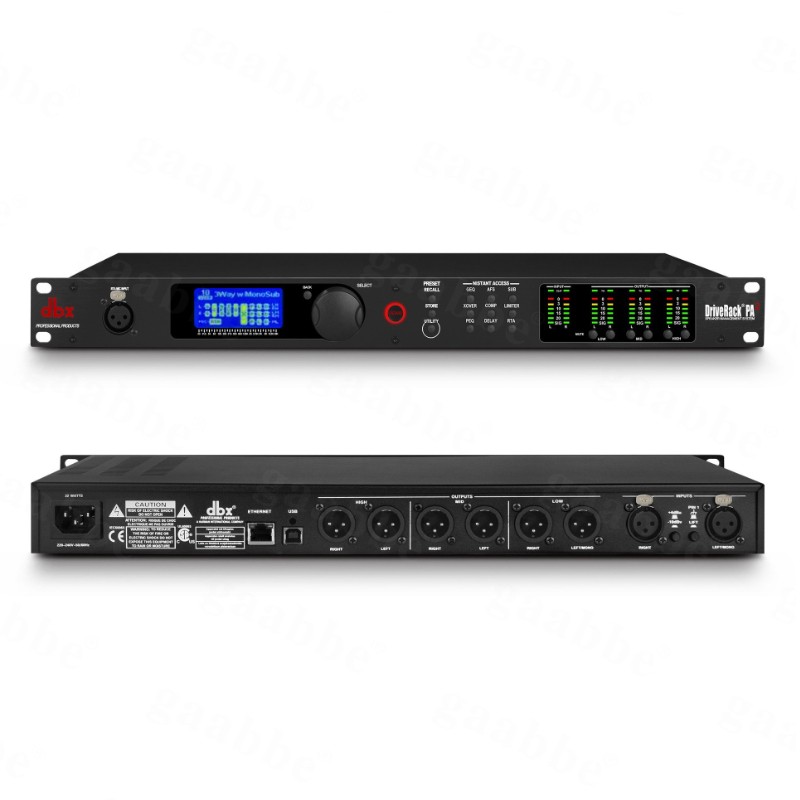 PA2 Audio Processor Speaker 2 Input 6 Output Management System Loudspeaker
