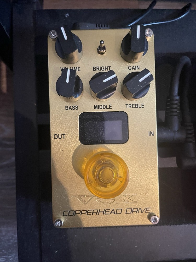 Two VOX guitar Pedal