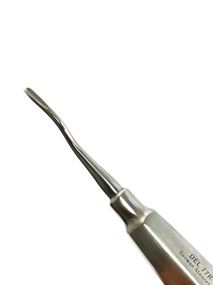 Dental Elevator Serrated No 77R E77R Light Handle Dental Instruments-German