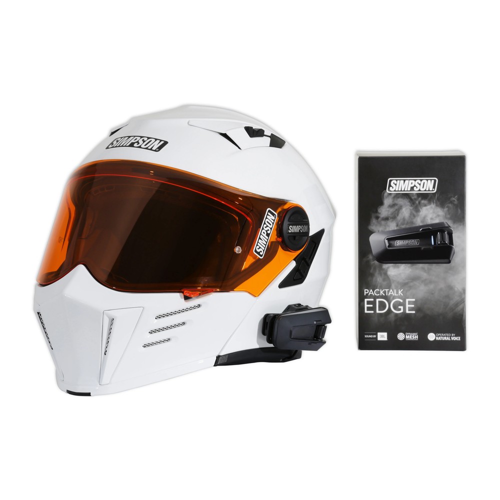 Simpson Motorcycle CSPT0001 Packtalk Edge Motorcycle Communication System