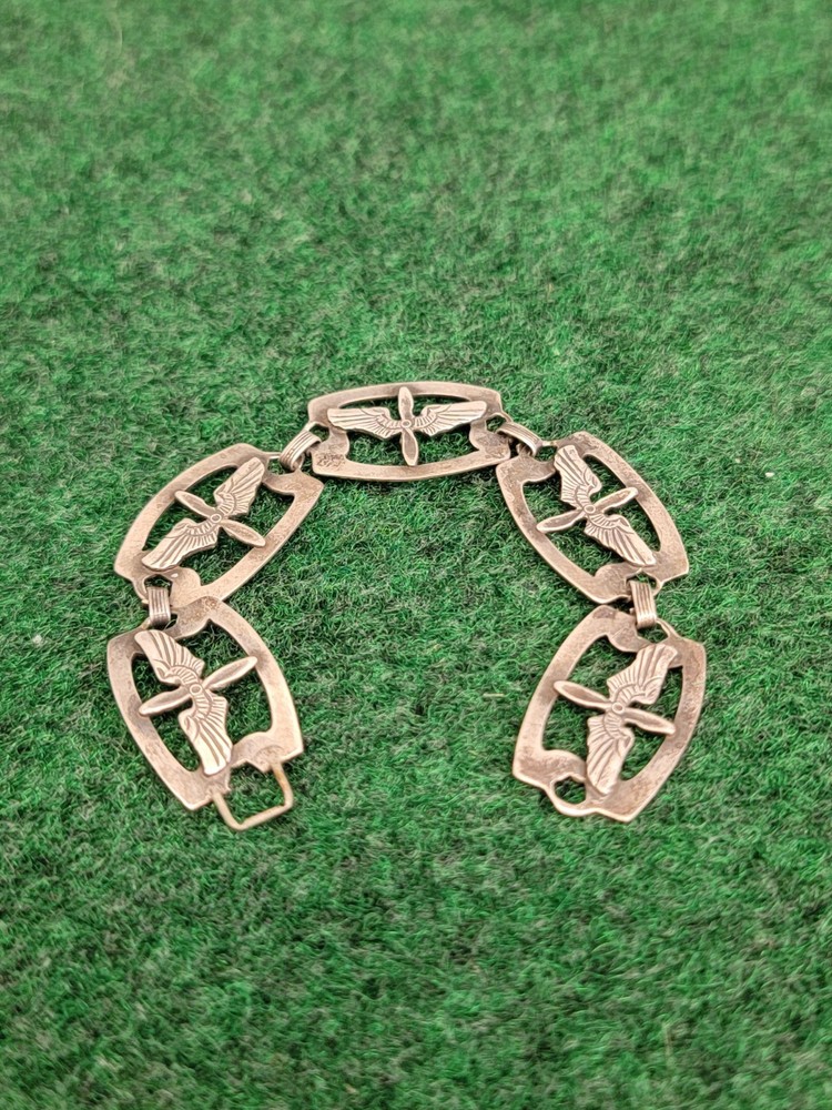 U.S. Army Air Forces Air Sterling Bracelet.