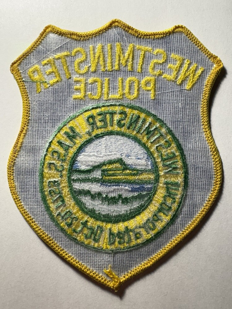 Westminster Massachusetts Police Patch