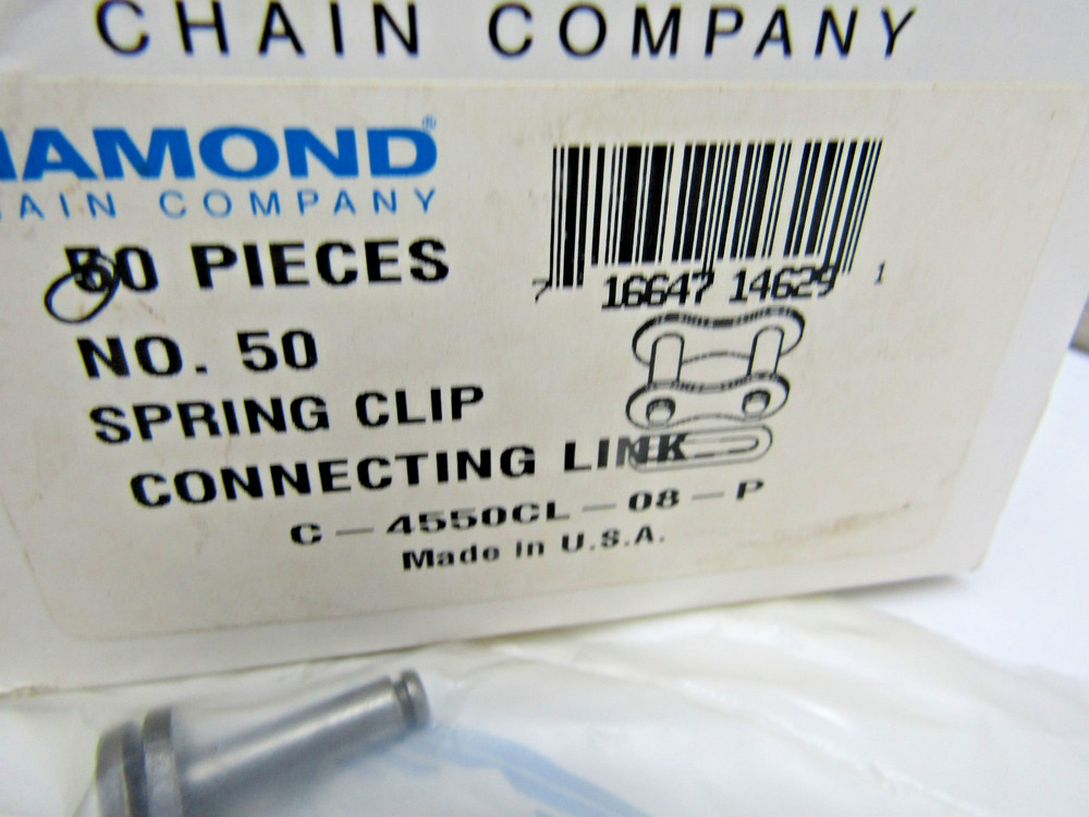Diamond Chain 50-1 Connector Link Master Link