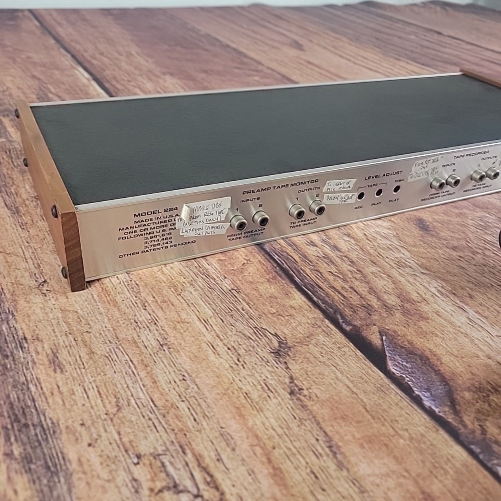 DBX Model 224 Type II Tape Noise Reduction System - WORKING