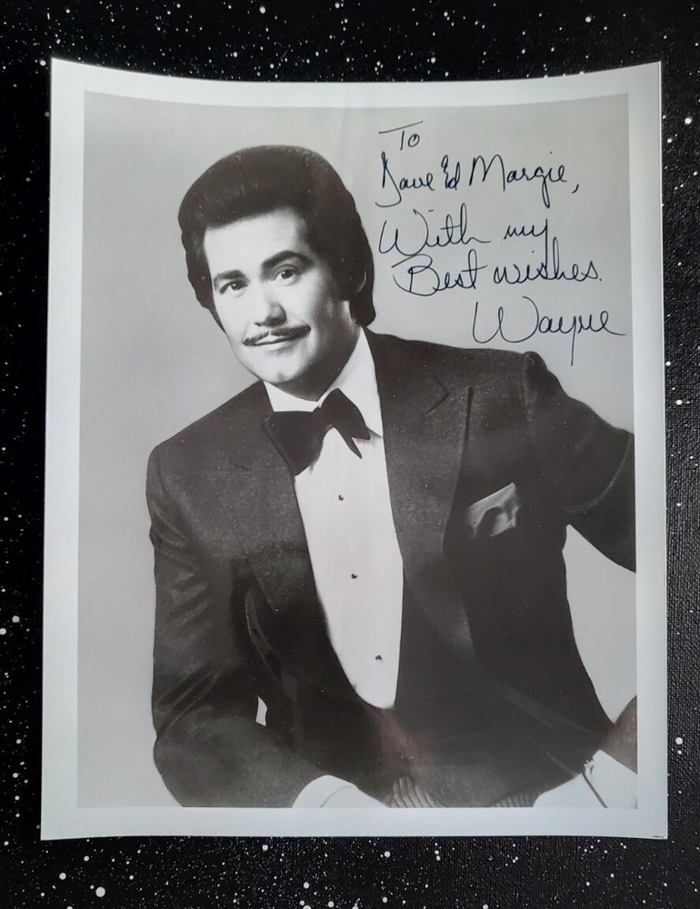 Wayne Newton Signed Photo