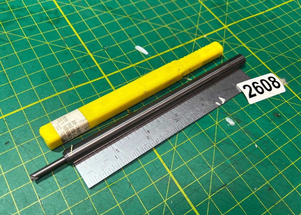 LOVEJOY BORING BAR SOLID CARBIDE WITH PCD TIP OAL 7 IN