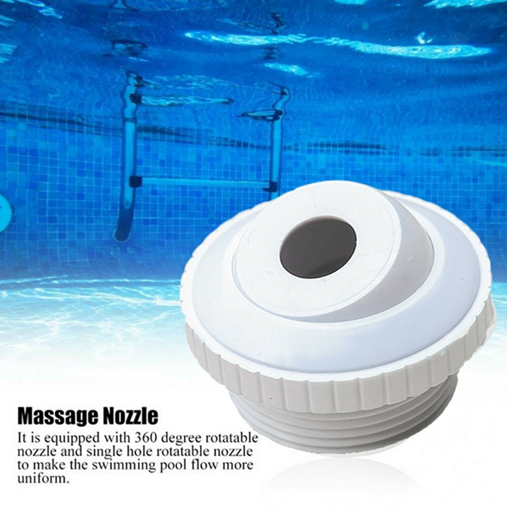 Swimming Pool Massage Nozzle Return Jet Fitting Adjustable Rotatable Jet Eyeball