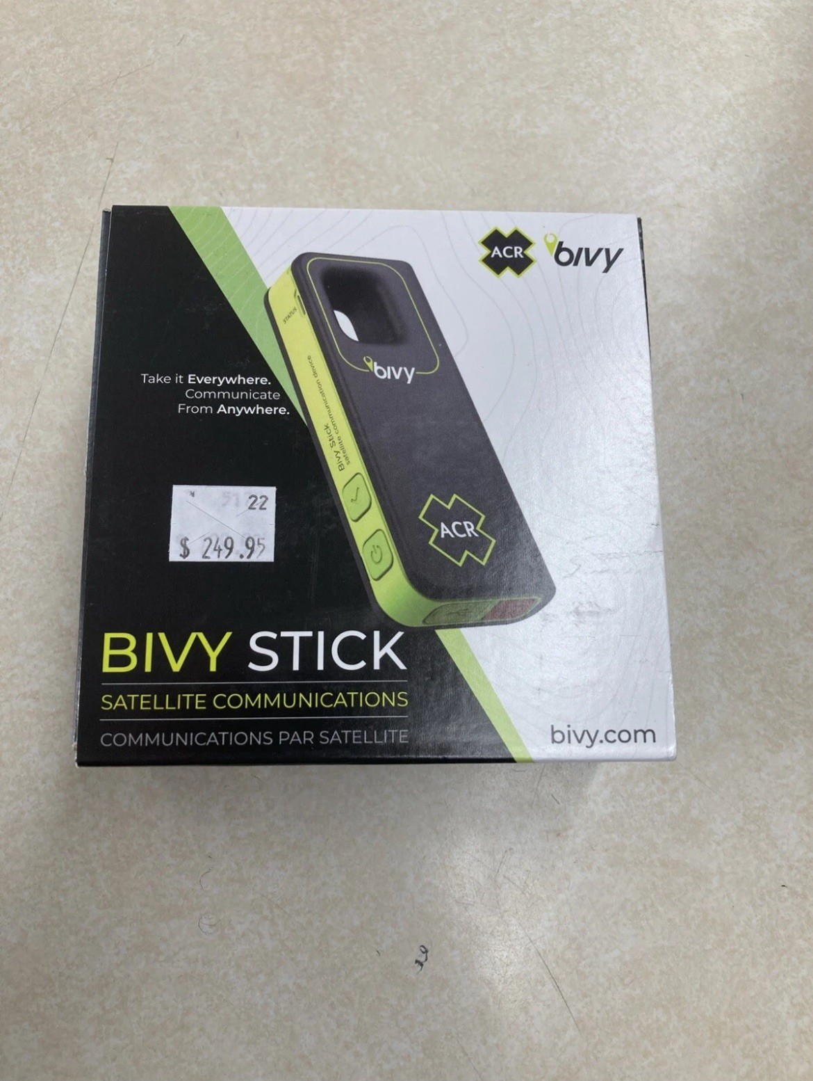 ACR Bivy Stick PN: 4601 - new in opened box (never used)
