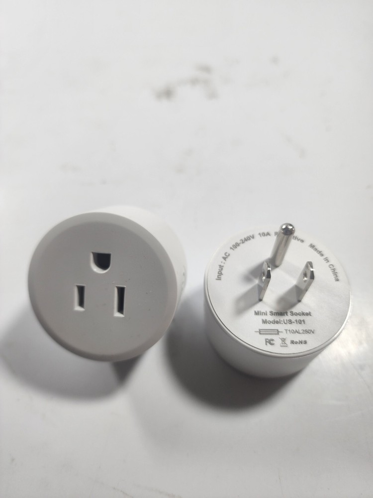 2X Smart Plug, ZigBee Switch Mini Smart Outlet Works with Alexa, Google Home,