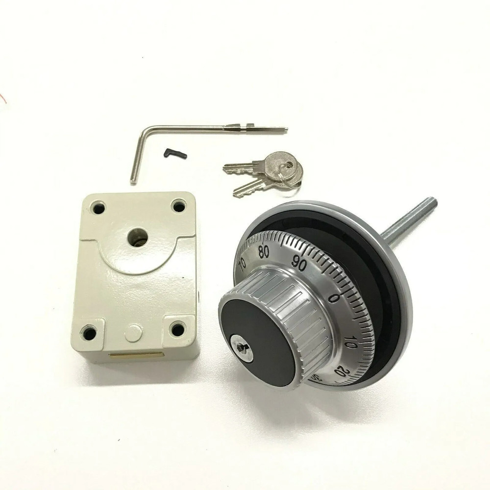 Replace La Gard 3 Wheel Gun Safe Lock Mechanical Deadbolt Lock With Keys