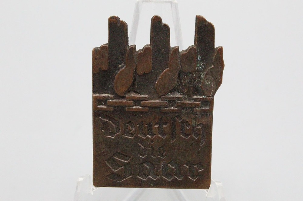 WW2 German Saar Tinnie . PIN771