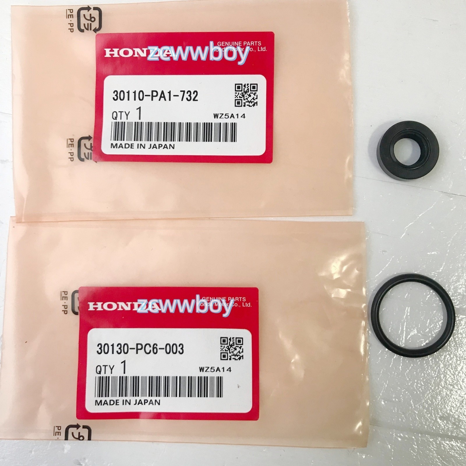 NEW 1 Pair Distributor O-Ring N Seal 30110-PA1-732 For Acura Honda Civic NOK