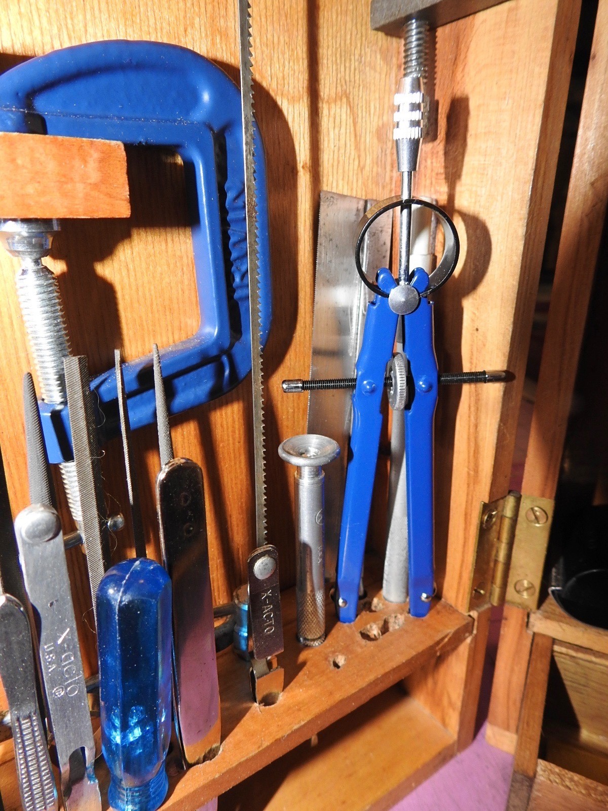 🇺🇸 RARE VINTAGE X-ACTO #88 HOBBY TOOL CABINET FROM 60's -UNIQUE GIFT!🇺🇸