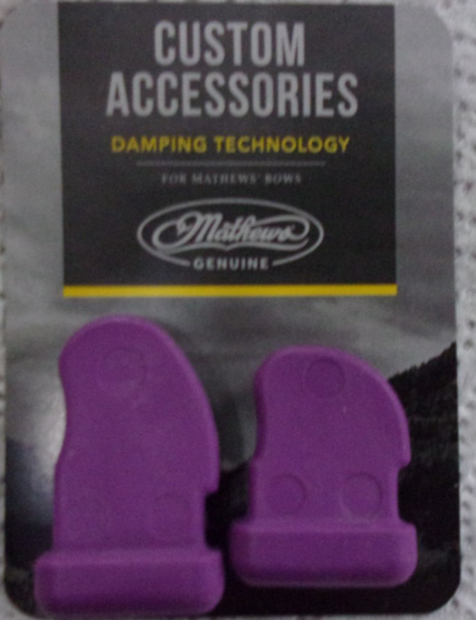 Mathews Archery Custom Color Damping Accessories string suppressor purple