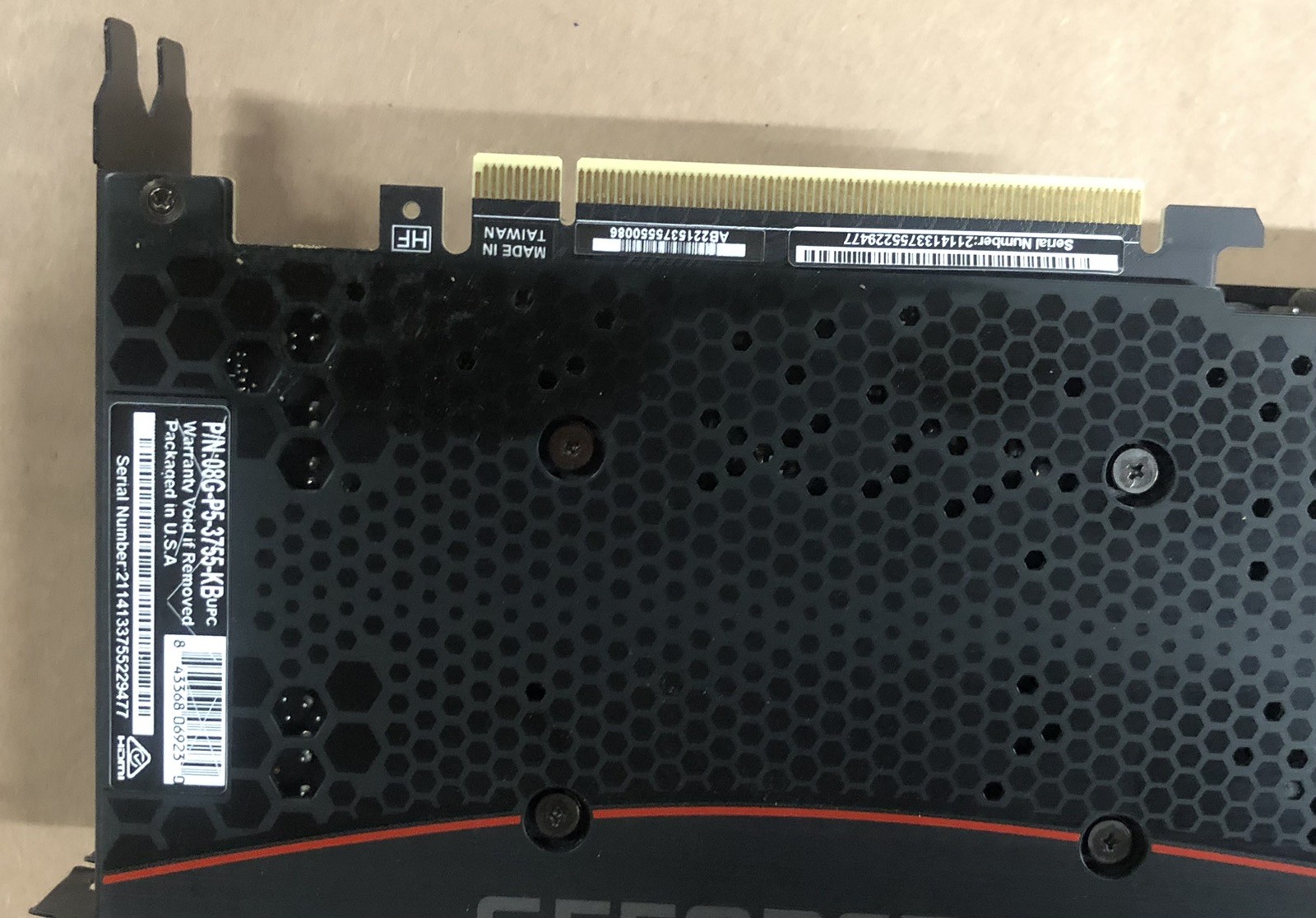 EVGA GeForce RTX 3070 XC3 ULTRA 8GB GDDR6 Graphics Card, Pre-owned,