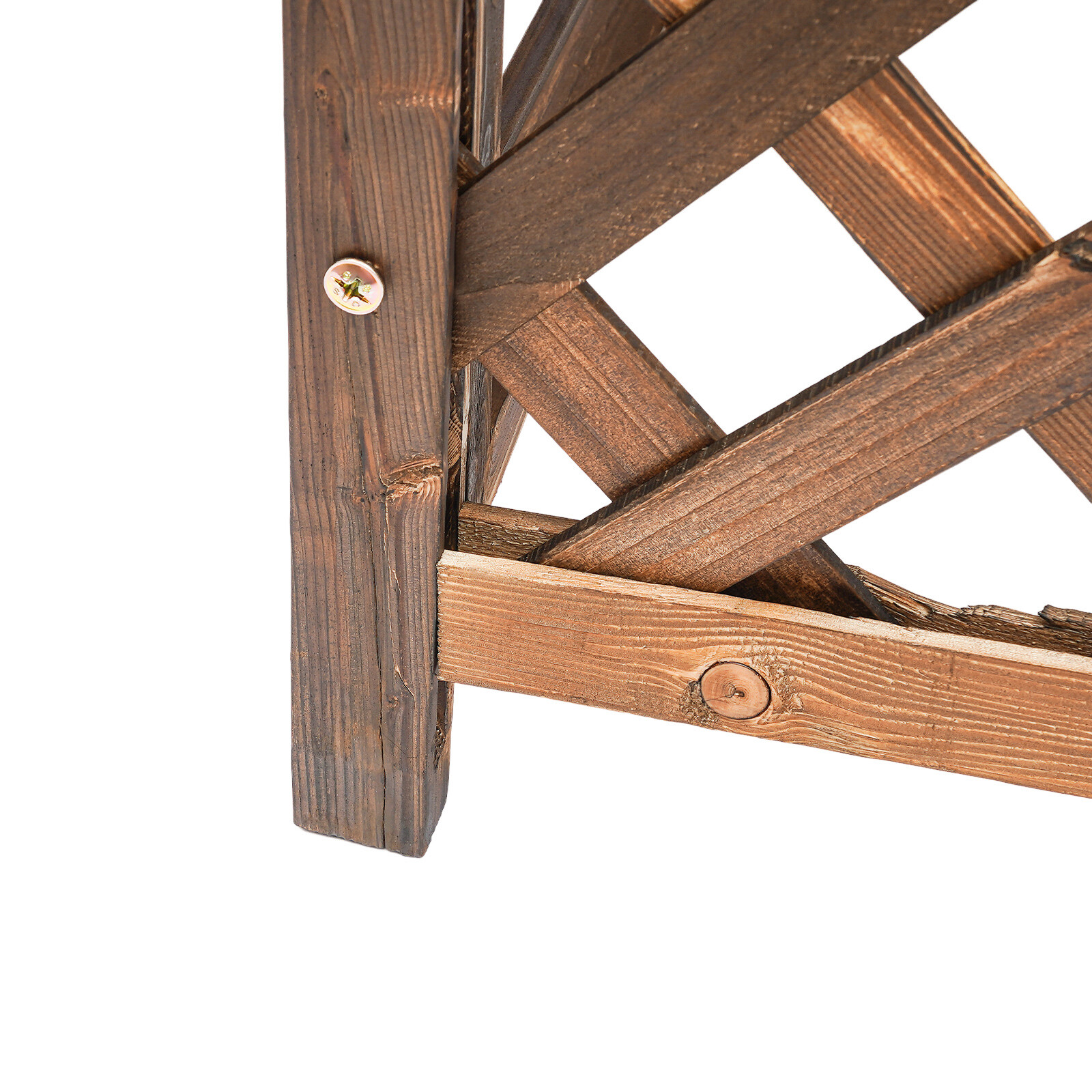 Air Conditioner Fence Screen- Outside Wooden AC Privacy Fence Cover, 39"L x 36"W