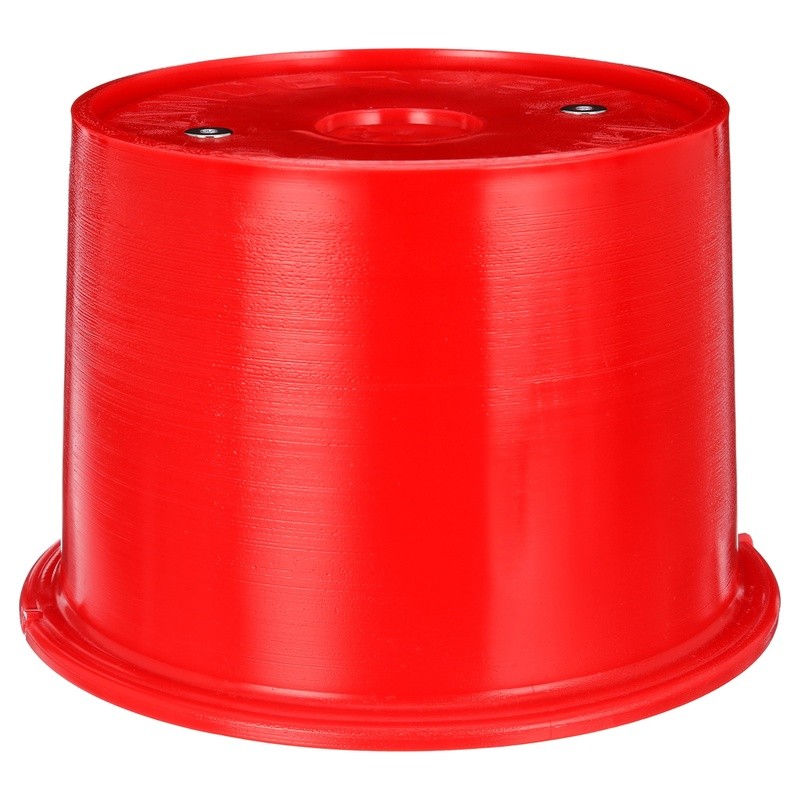 Trailer Jack Block Stabilizer RV Trailer Easy Install Stackable Magnet Base Red