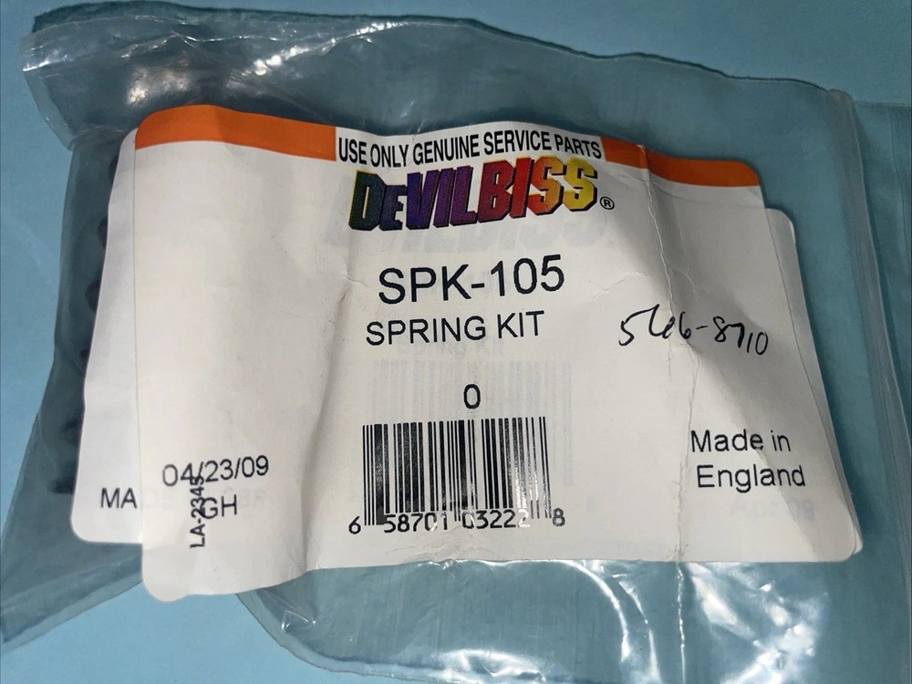 Devilbiss SPK-105 Spring Kit