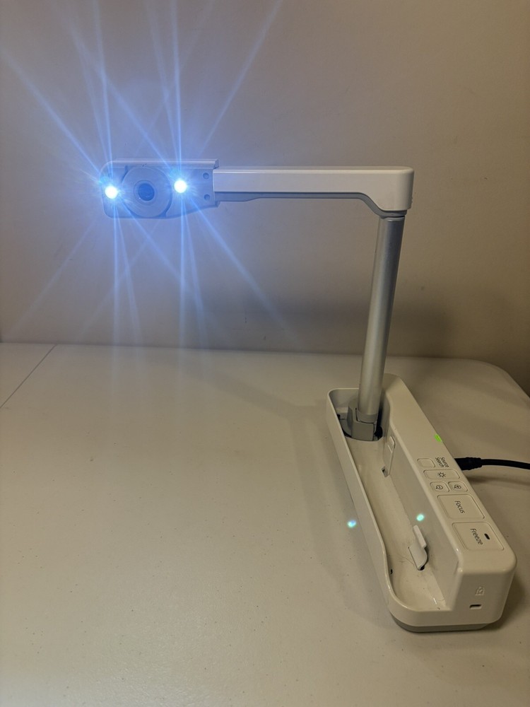Epson ELPDC06 4x Digital Zoom Portable Compact Document Camera w/USB Cable
