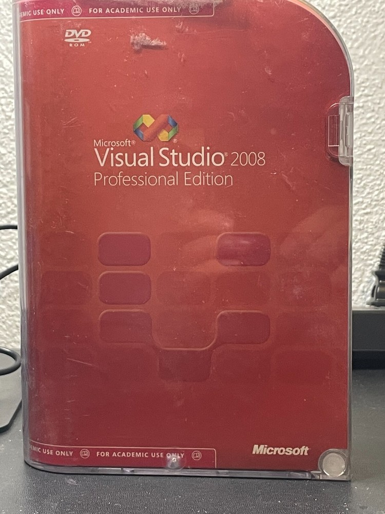Microsoft Visual Studio 2008 Professional Edition - Academic version