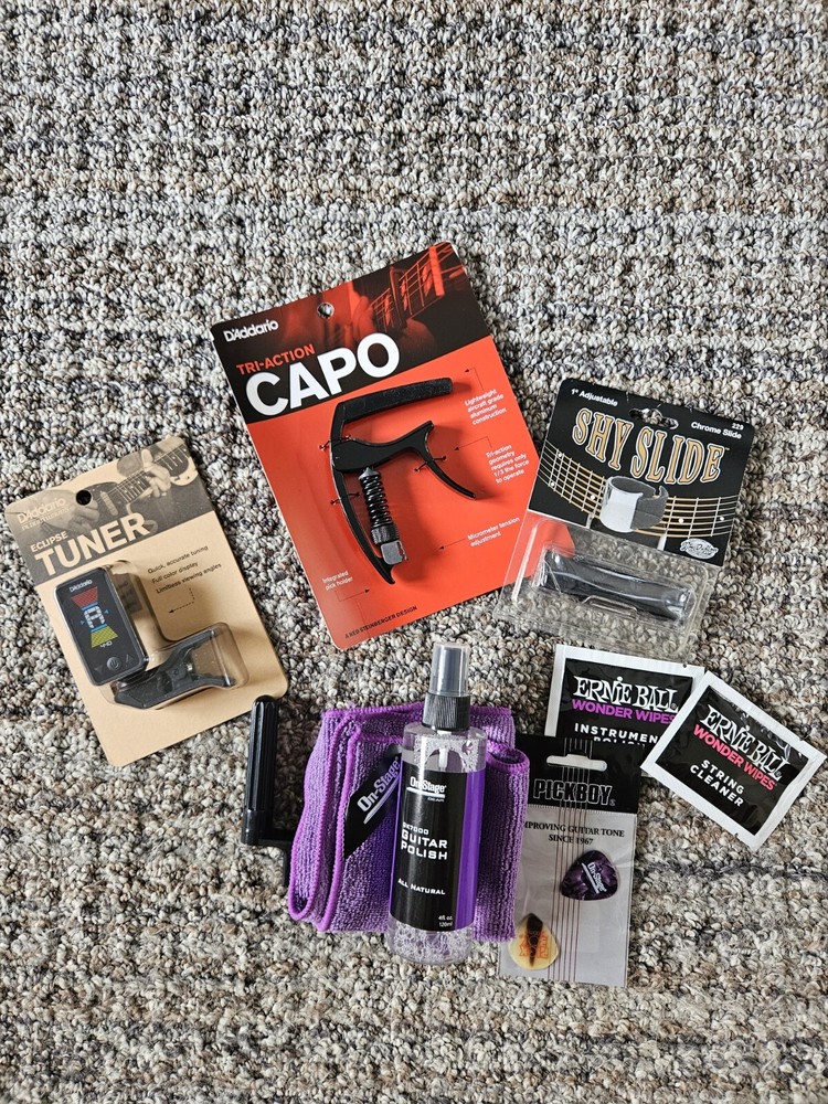 Guitar Crate Accessories Box