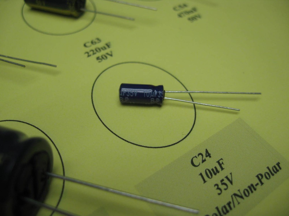 TRS80-Tandy Color Computer 2/3 - Universal Capacitor Replacement rE-Cap Kit