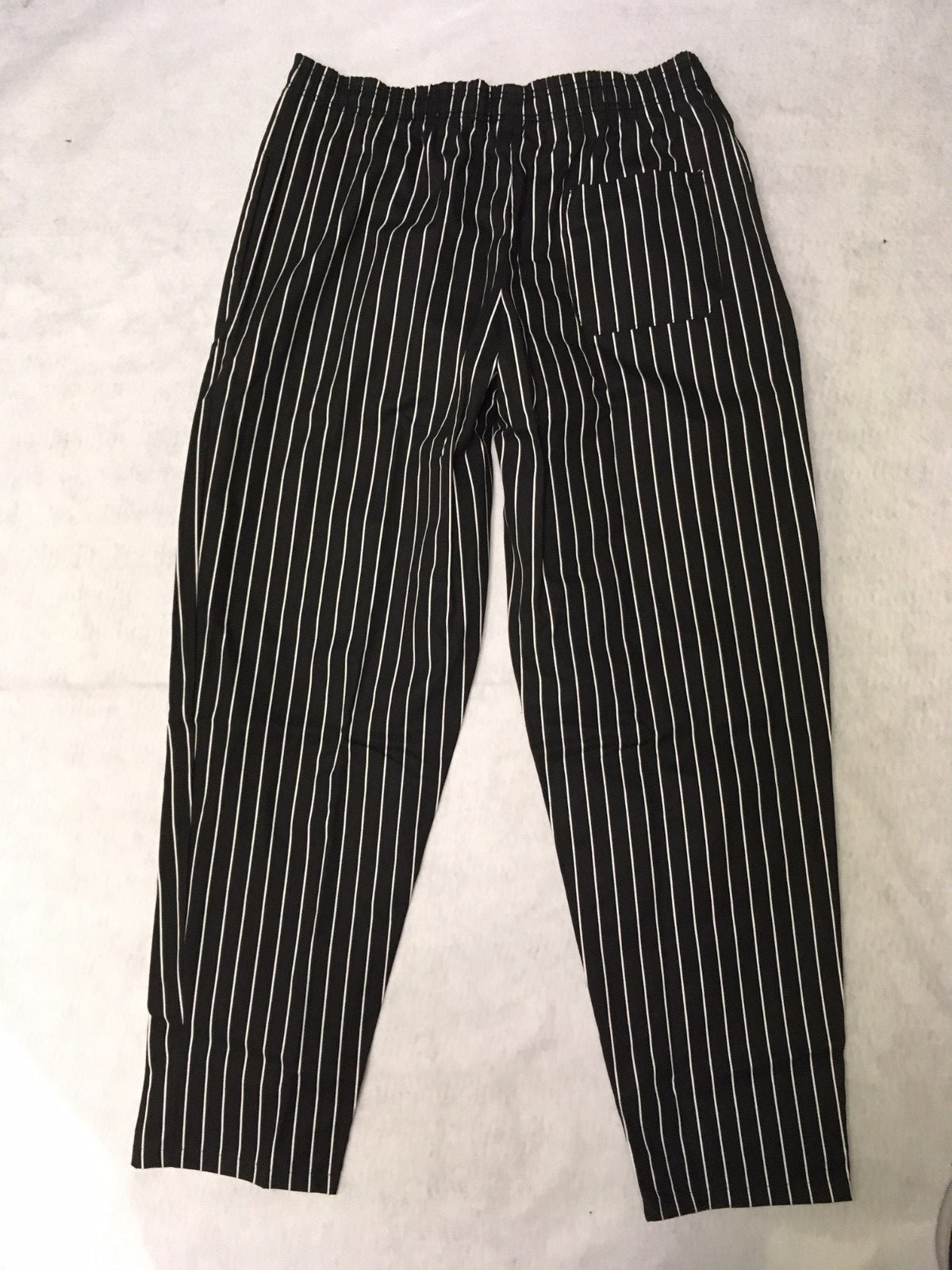 Chef Pants pant cook Black white stripe 3x 4x 5x 6x NEW Kitchen Pinnacle Baggy