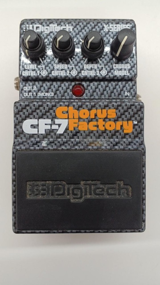 DIGITECH CF-7 Chorus Guitar Effects Pedal Used