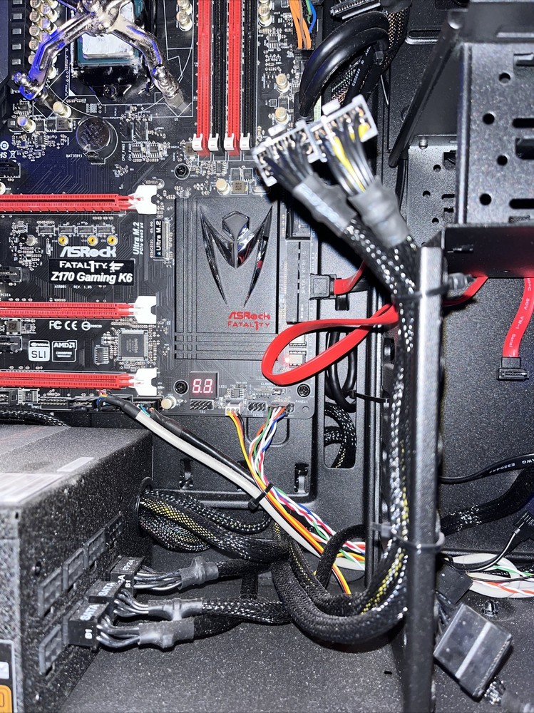 PowerSpec G41B Case PC Build - Not Complete Asrock Fatality Motherboard