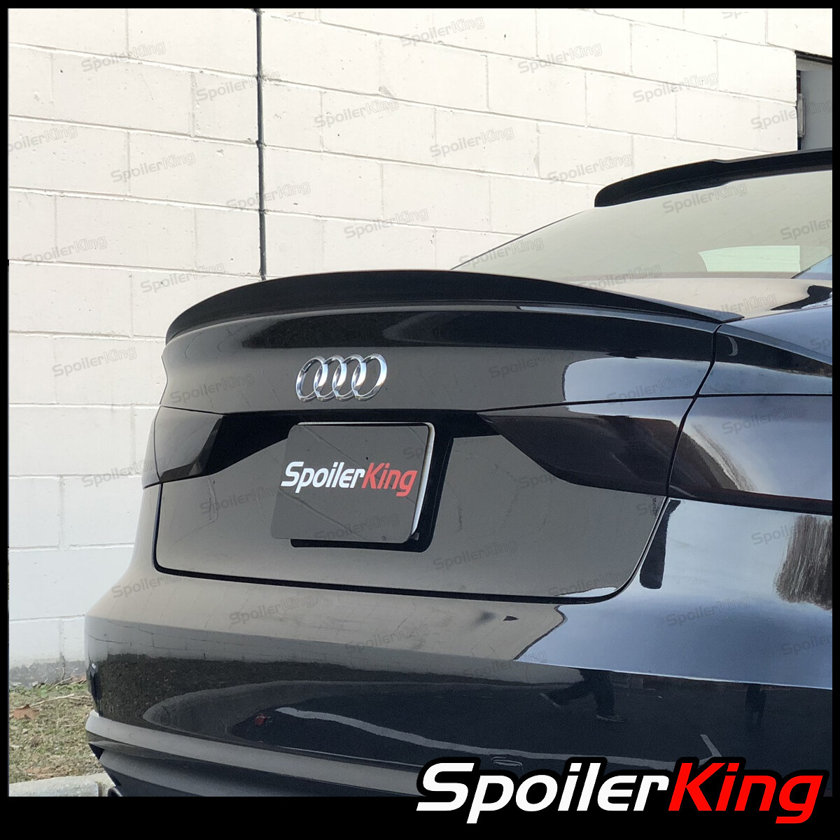 SpoilerKing 284K Universal 30"- 55" Custom Rear Polyurethane Trunk Spoiler Wing