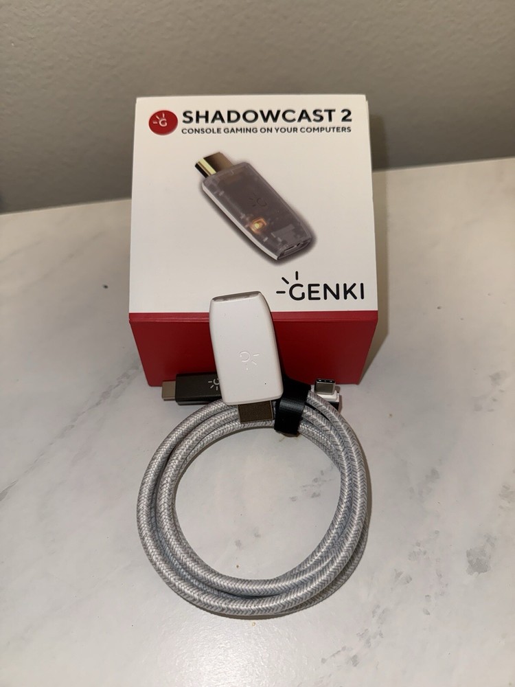 GENKI ShadowCast 2 - 4K USB 3.2 Smallest External Capture & Streaming Card