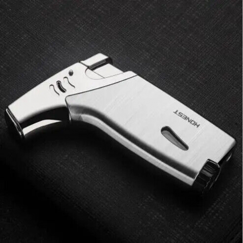 Jet Flame Torch Lighter Kitchen Cigar Adjustable Gun Welding Refillable Butane