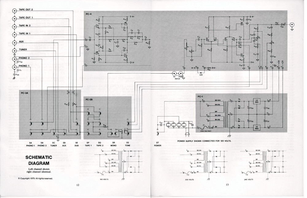 HAFLER DH-101 PC-1 PC-4 ELECTROLYTIC CAPACITOR KIT