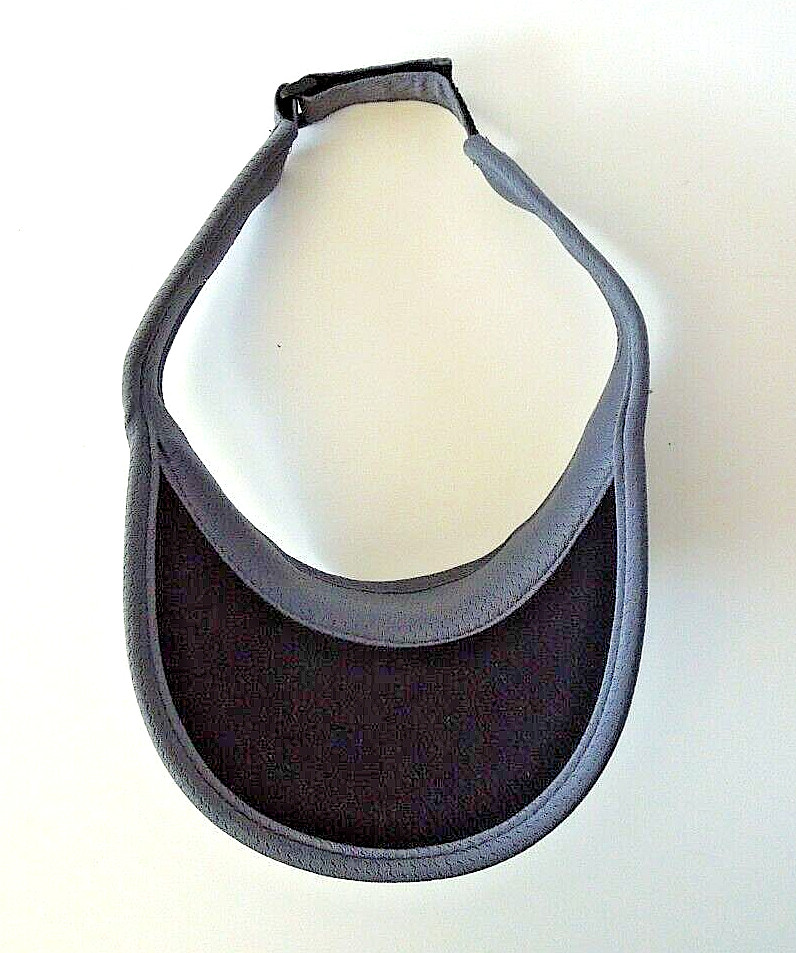 gray visor - one size fits most - mountain logo