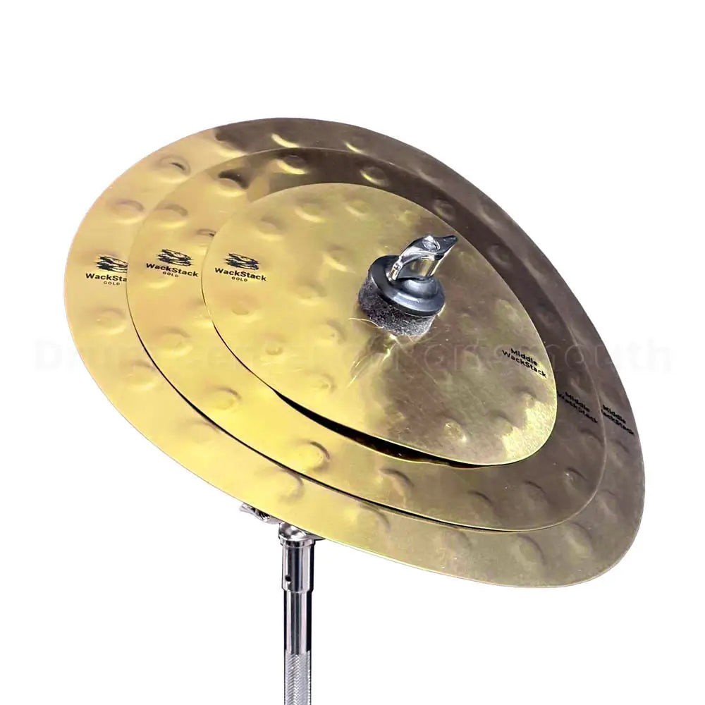 Avenir WackStack Gold Clap Effect Cymbal Stack 7/9/11