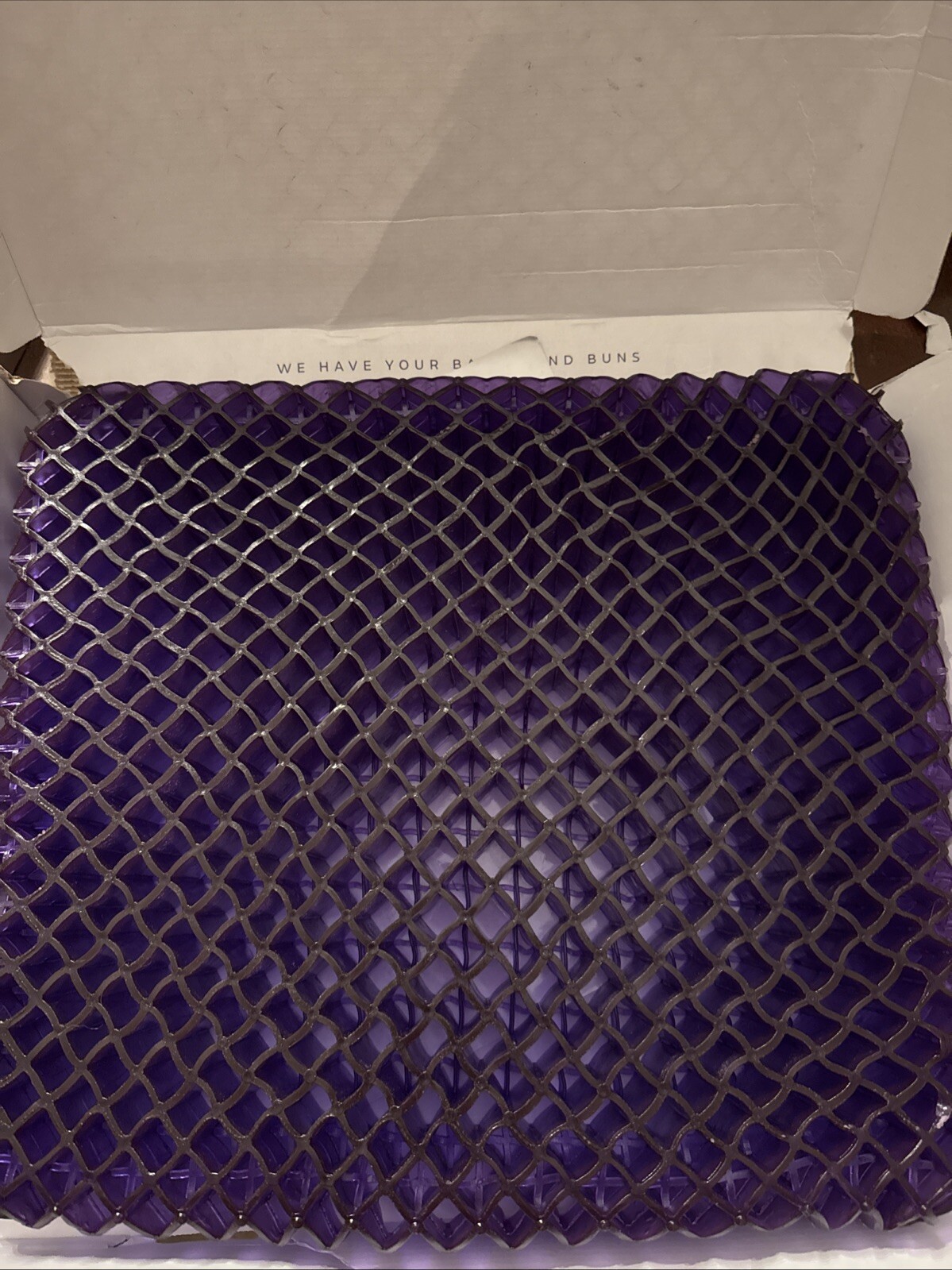 Purple Royal Seat Cushion 2” w/ Washable Cover NEW