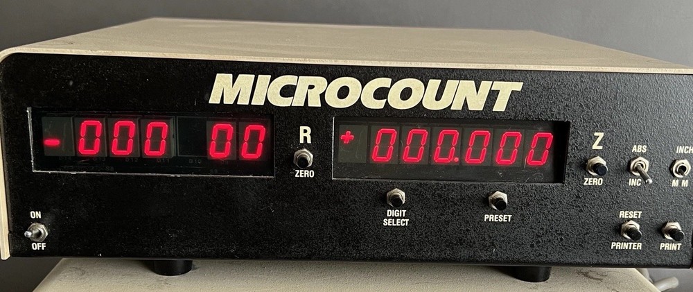 ROI RAM OPTICAL INSTRUMENTATION MICROCOUNT 753 ROI TEST COUNTER