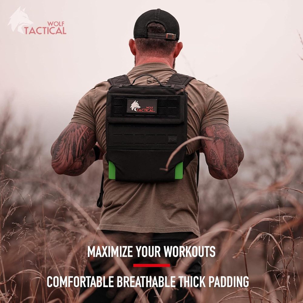 Weighted Rucking Backpack for Strength Training, Running & Walking
