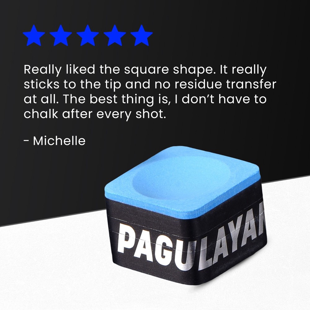 Pagulayan Blue Chalk - Pack of 2