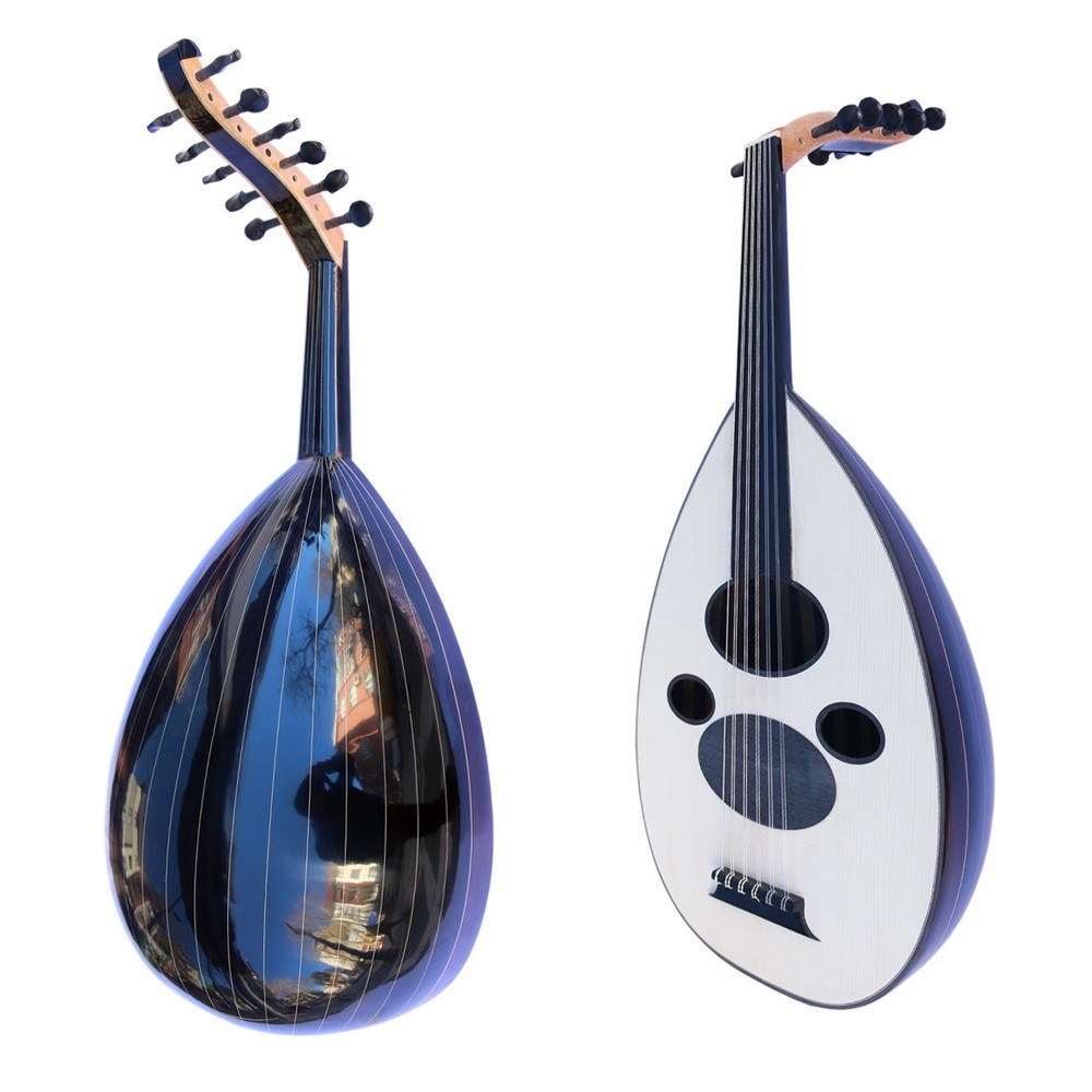 Arabic Handmade Walnut String Instrument Oud Ud AAO-108