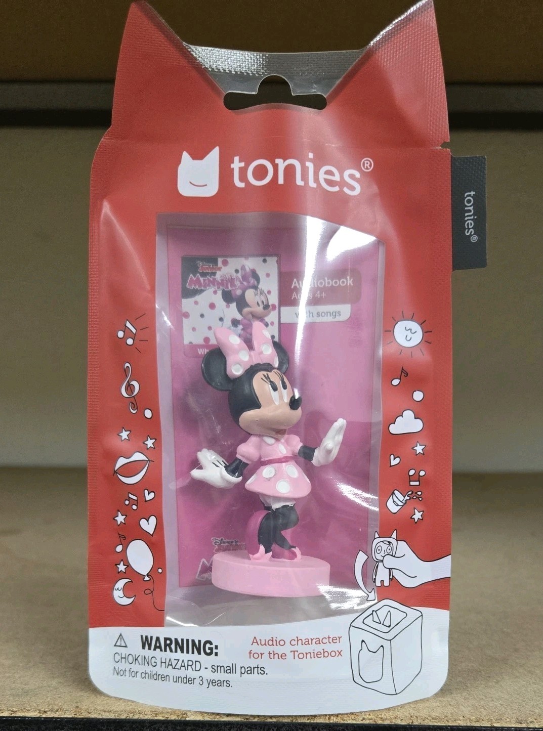 Disney Minnie Mouse tonie Figure for toniebox Tonies Brand New Sealed MINNIE