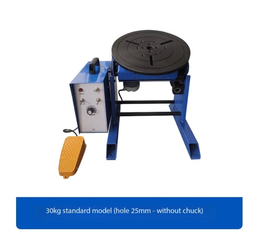 30kg Automatic Welding Positioner Flange Positioner Horizontal Rotating Table