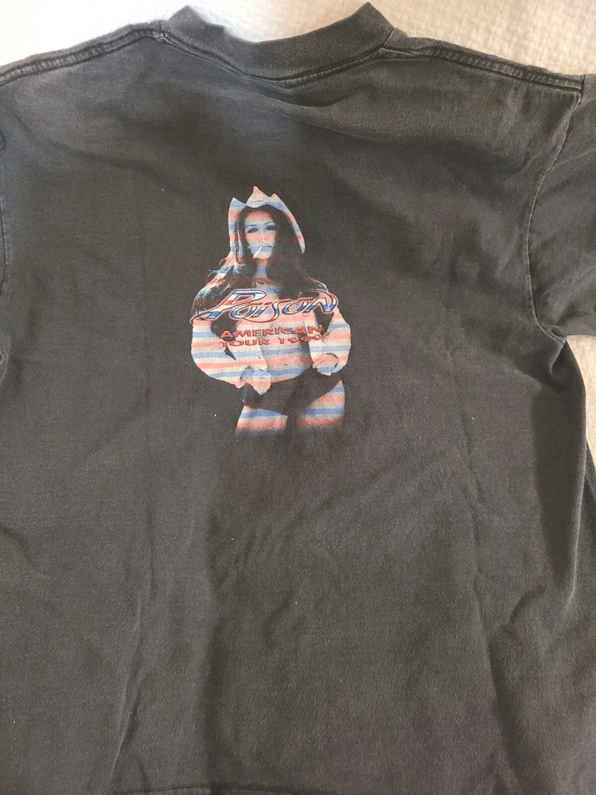 Poison American Tour 1999 Tour T-Shirt All Sport International Rare Size M