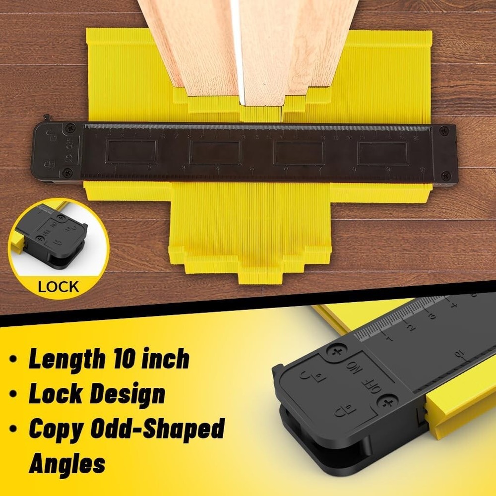 Flooring Installation Kit - Vinyl & Laminate Tools with Tapping Block & Mallet