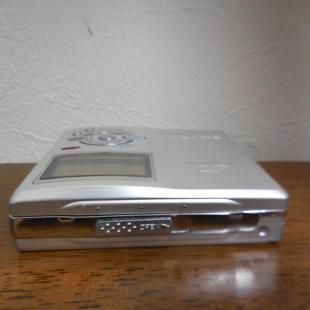 SHARP MD-DR7-S MD Recorder 1-BIT Portable Working Confirmed