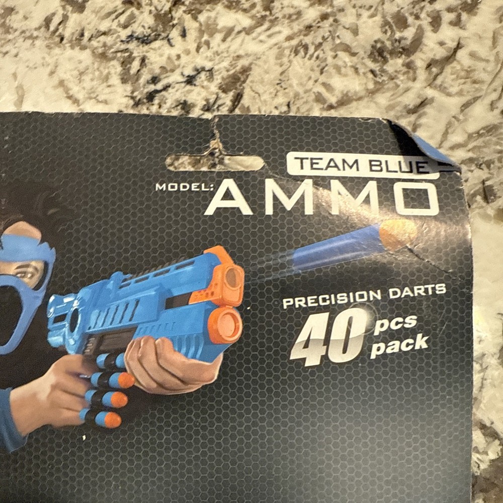 Hero Ammo 40 Pack Team BLUE Precision Darts