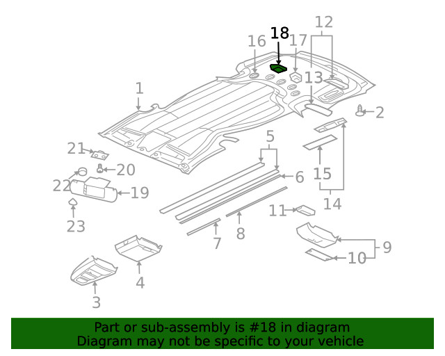Genuine GM Indicator Bezel 10380372
