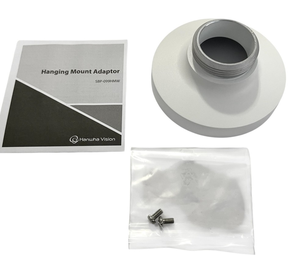 Hanwha SBP-099HMW Hanging Mounting Cap for Camera White