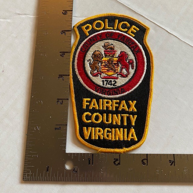 Fairfax County VA Police Patch