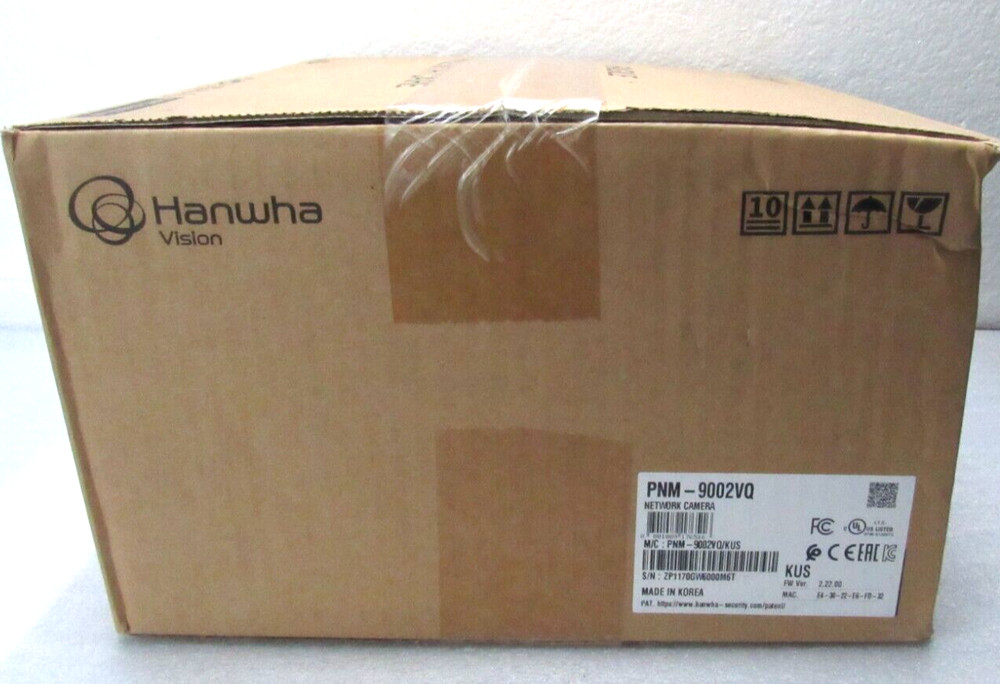 Hanwha PNM-9002VQ 4x Multi-Sensor Multi-Directional Camera No Sensor Units CTSL